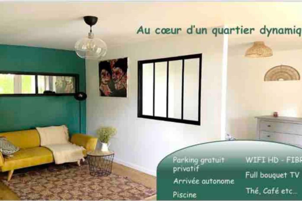 Mon Cocoon Toulousain Cosy Appartement Idealement Situe Tuluza Zewnętrze zdjęcie